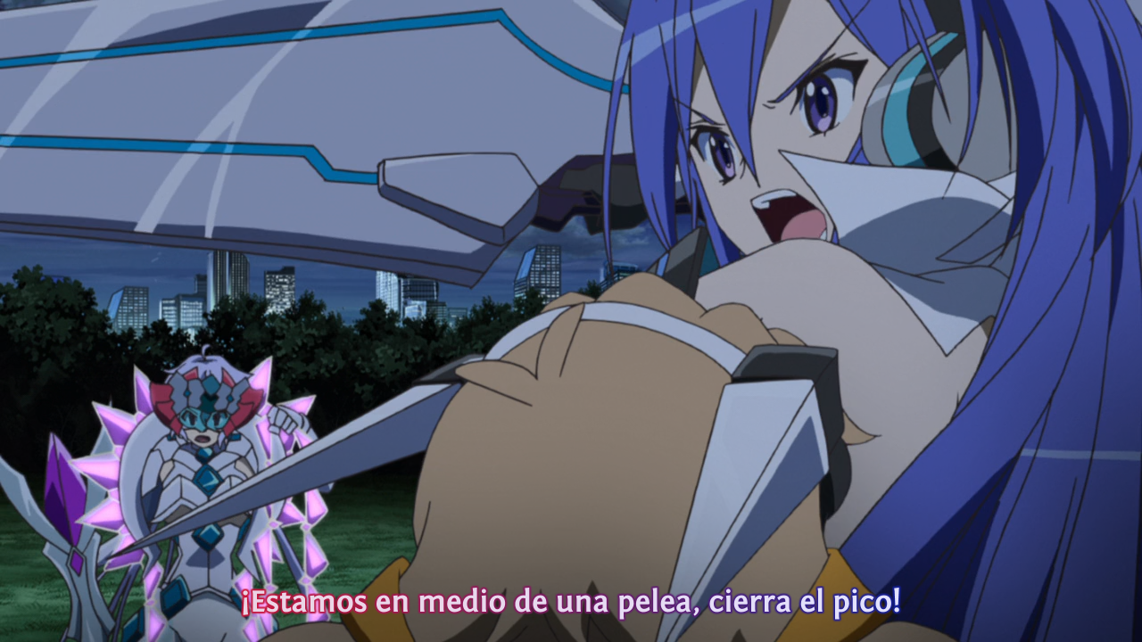 Senki Zesshou Symphogear: Meteoroid-Falling, Burning, and Disappear, Then... (DeSubstanciao)